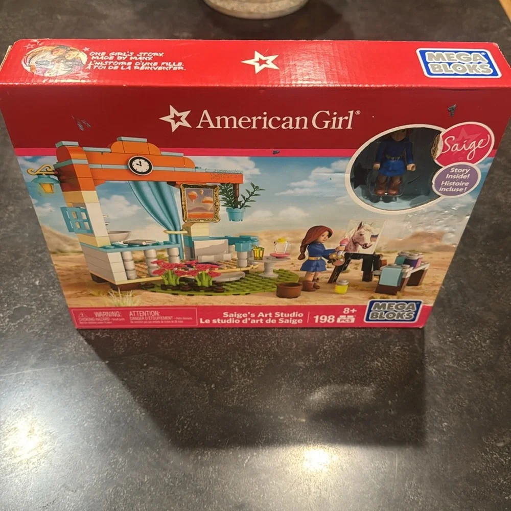 Mega Bloks American Girl Saige's Art Studio Story